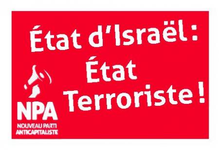 État d'Israël : État terroriste !