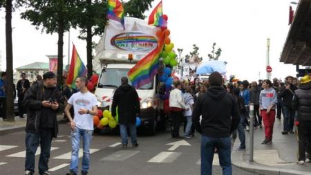 Marche des Fiertés Rouen 2013 - Char Soirée Gay Rouen