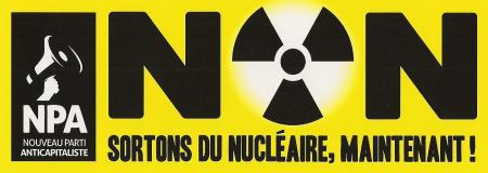 Sortons du nucléaire, maintenant !