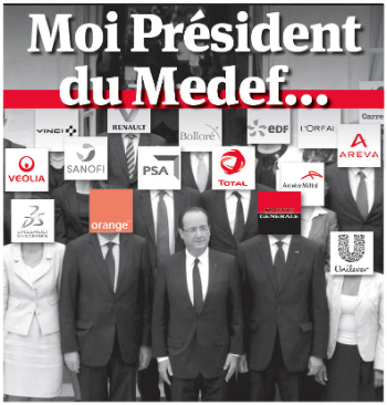 Hollande Président du MEDEF