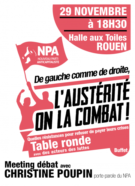 Meeting NPA 29 novembre à Rouen