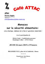 Café ATTAC : Mars 2015