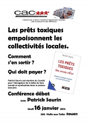 Patrick Saurin Conférence Débat