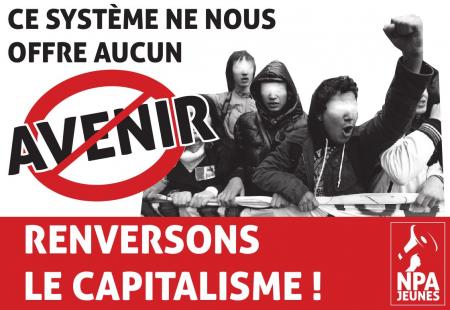 Ce système ne nous offre aucun avenir : renversons le capitalisme !