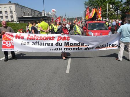 Manif anti-G8 au Havre, 21 mai 2011 - CGT